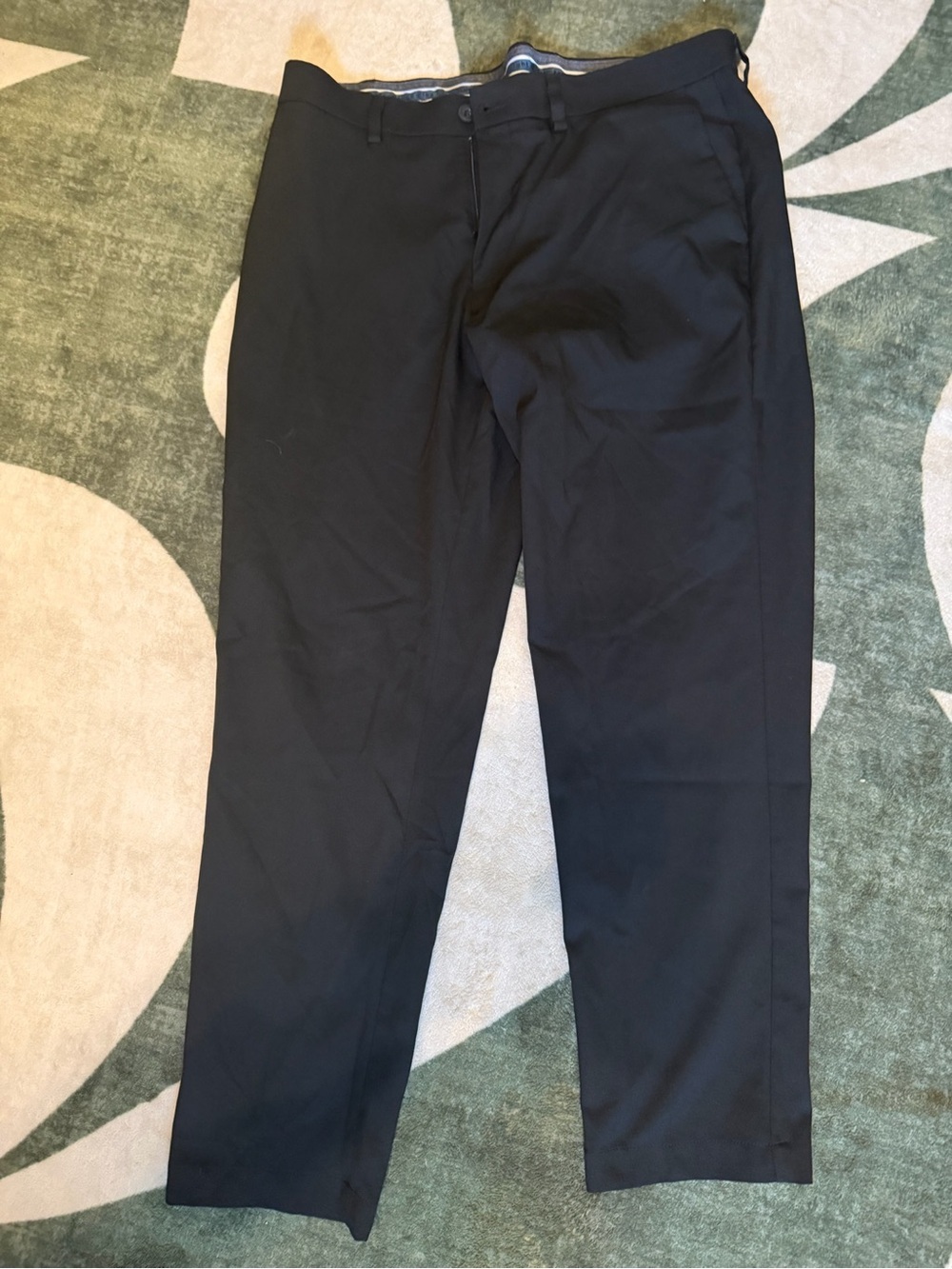 Haggar Men's Cool Right Performance Black Dress Pants - Classic Fit